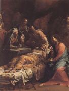 Giuseppe Maria Crespi The Death of St Joseph (san 05) oil on canvas